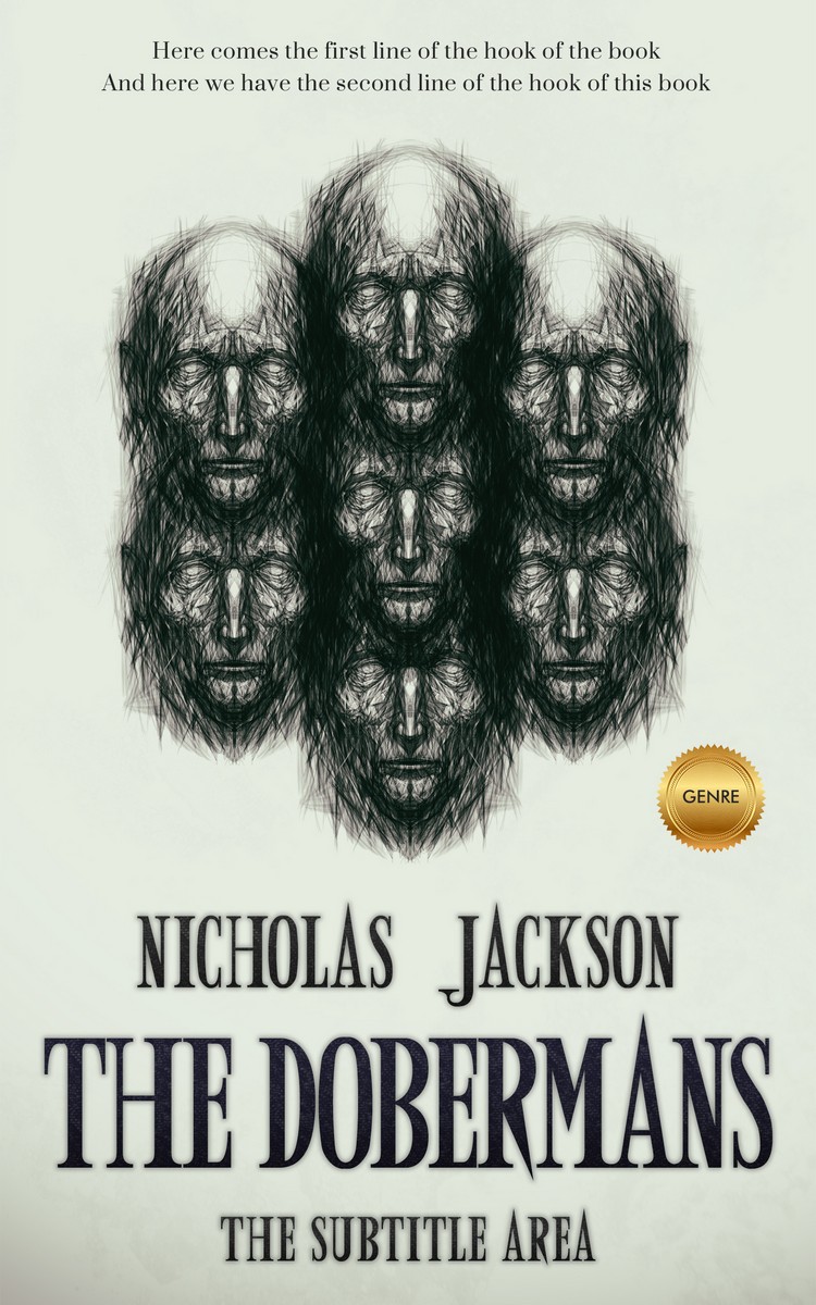 2D view of Outer Space #2645 - Premade Abstract Book Cover