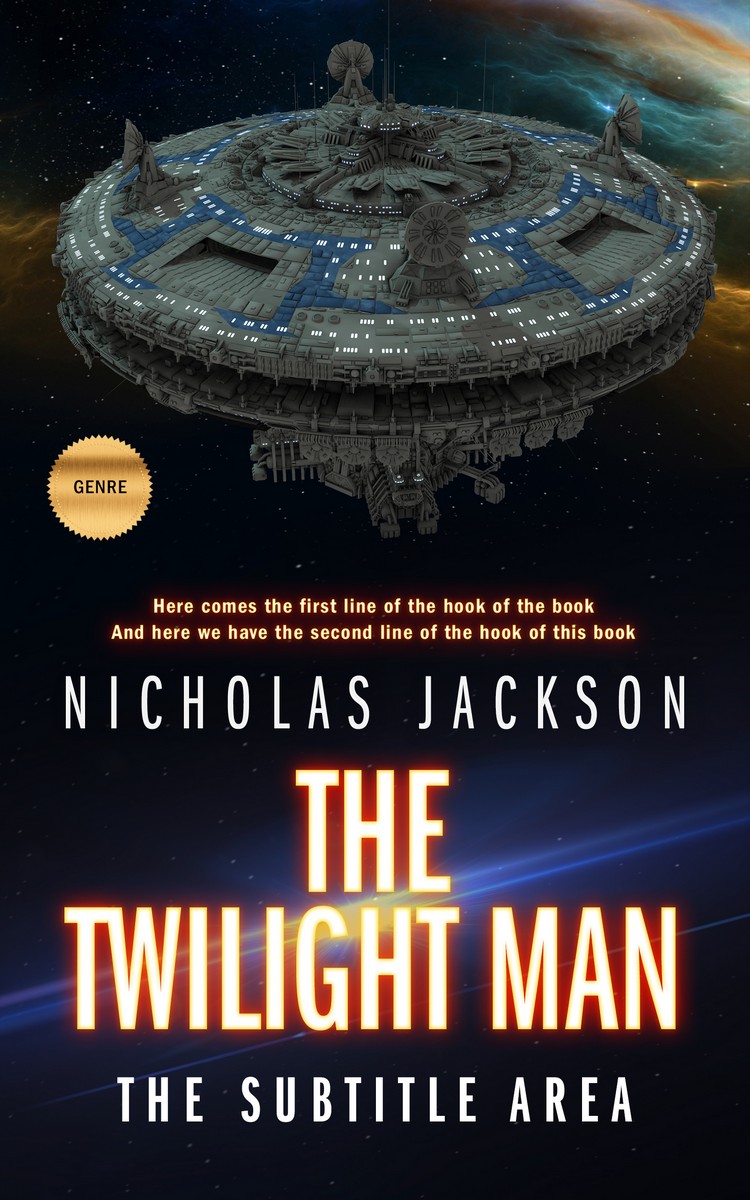 2D view of Baltic Sea #2673 - Premade Science Fiction Book Cover