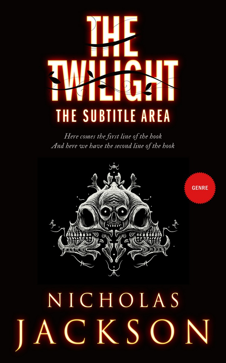 2D view of Whiskey #2676 - Premade Horror Book Cover | BookCoverZone