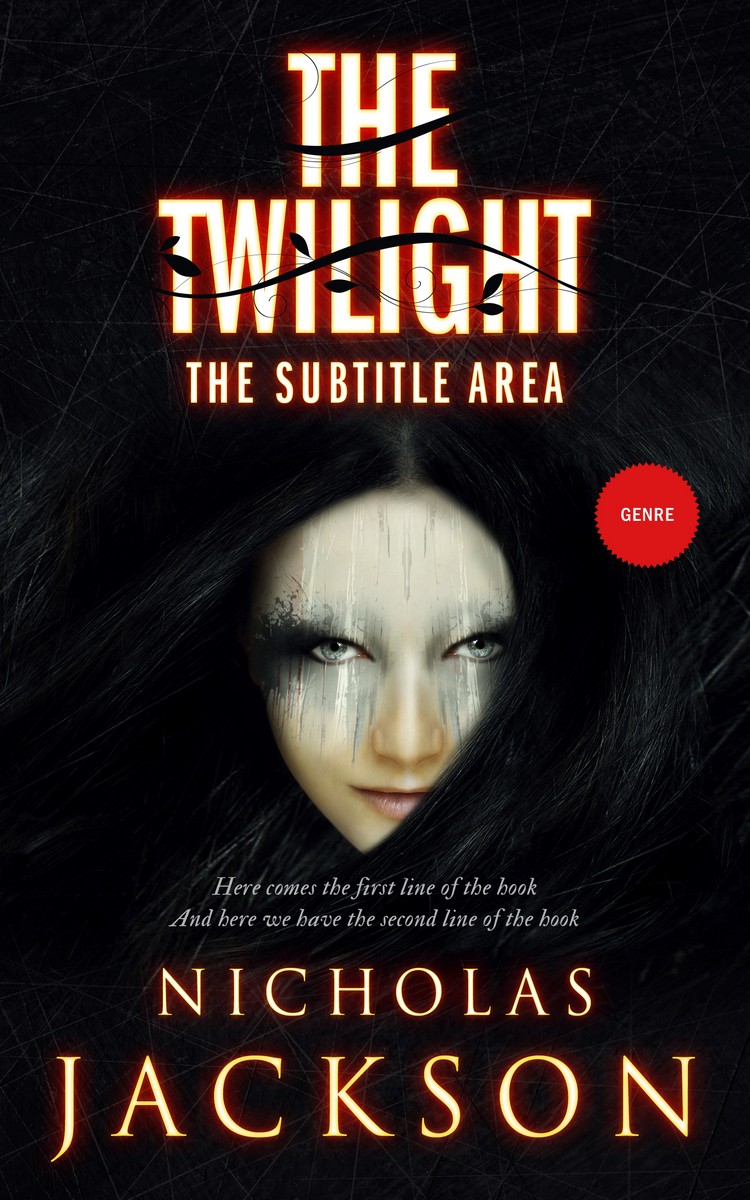 2D view of Cod Gray #2677 - Premade Mystery & Thriller & Suspense Book Cover