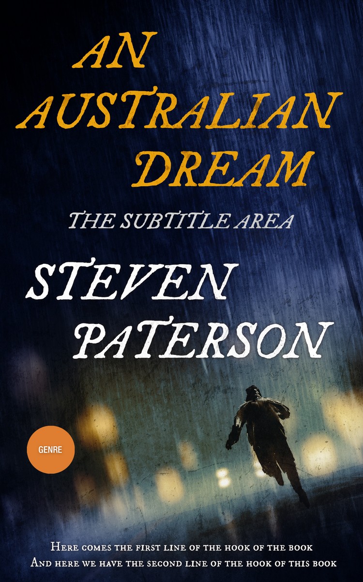 2D view of Mirage #2723 - Premade Action & Adventure Book Cover