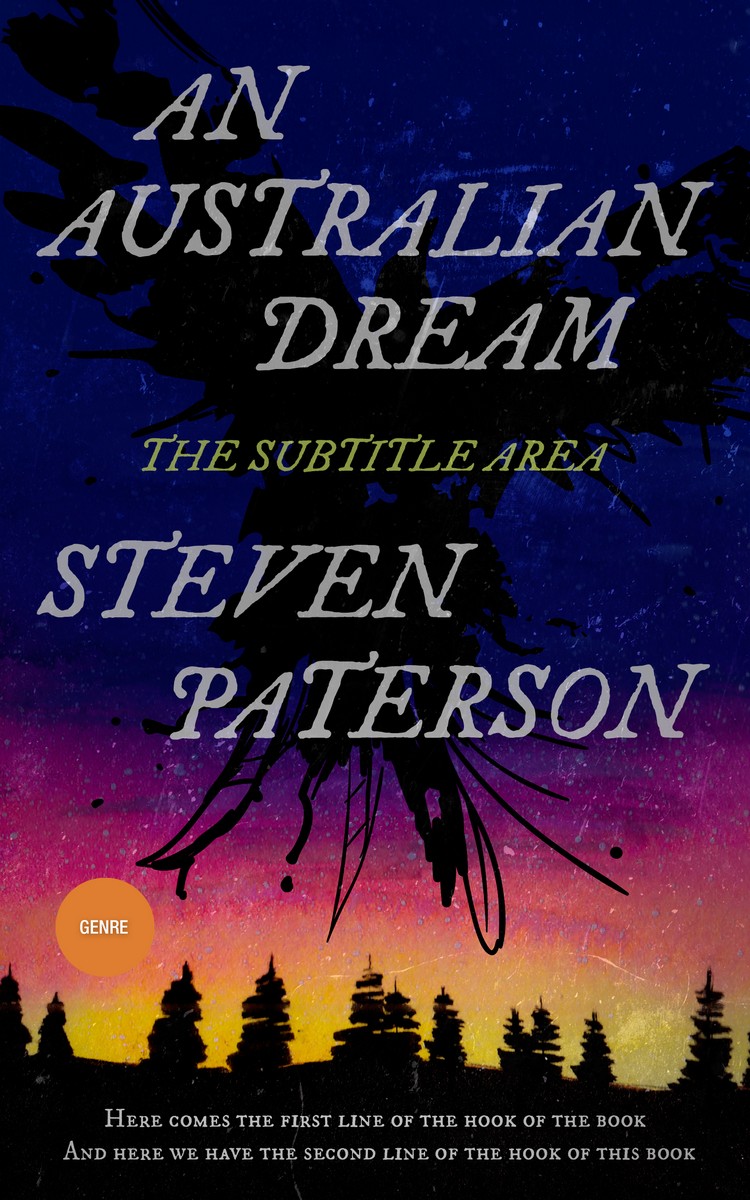 2D view of Santa Fe #2725 - Premade Horror Book Cover