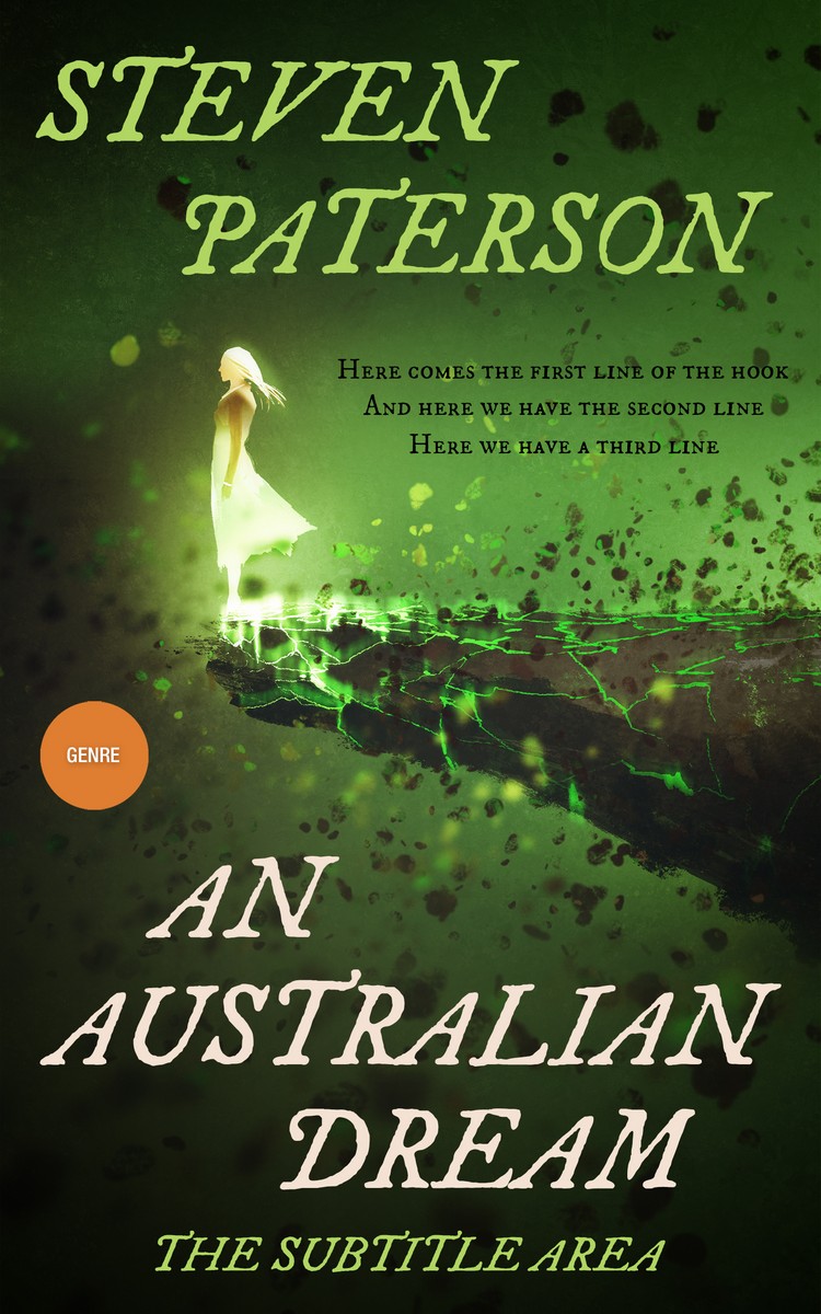 2D view of Mallard #2727 - Premade Fantasy Book Cover