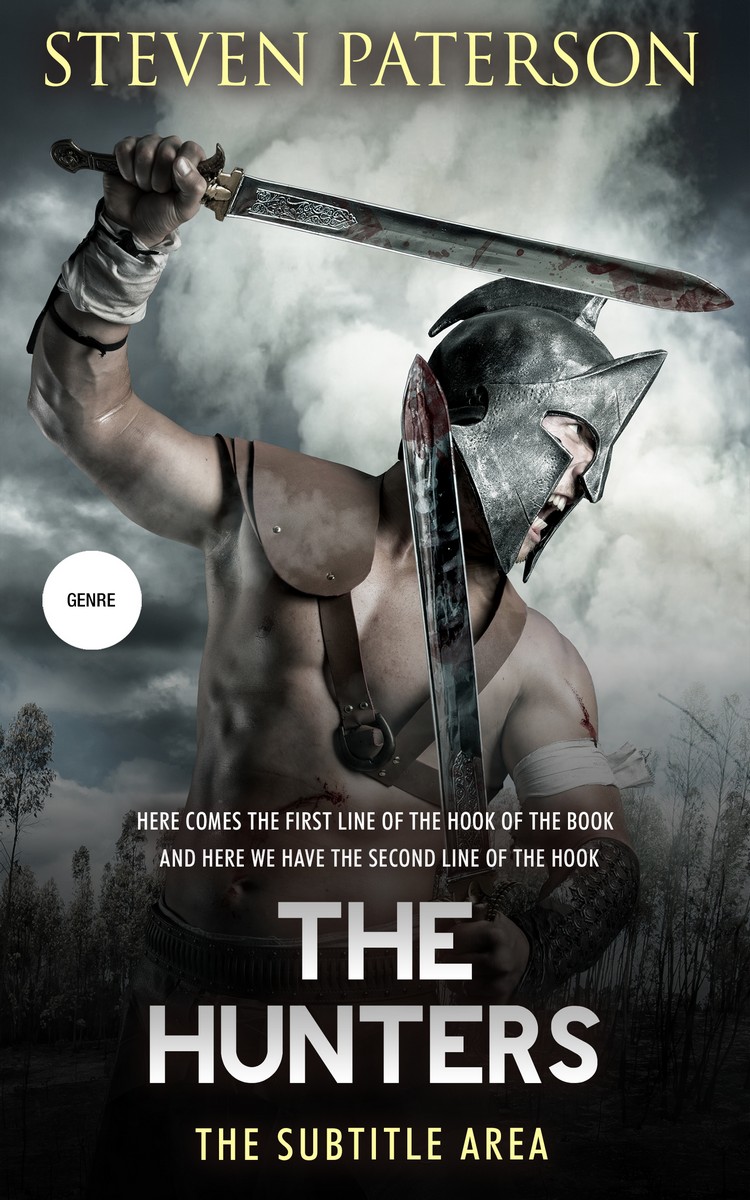 2D view of Premade Historical Book Cover - Heavy Metal