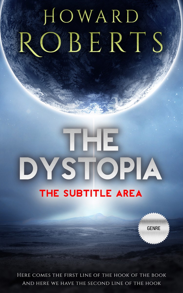 2D view of Mirage #2747 - Premade Science Fiction Book Cover