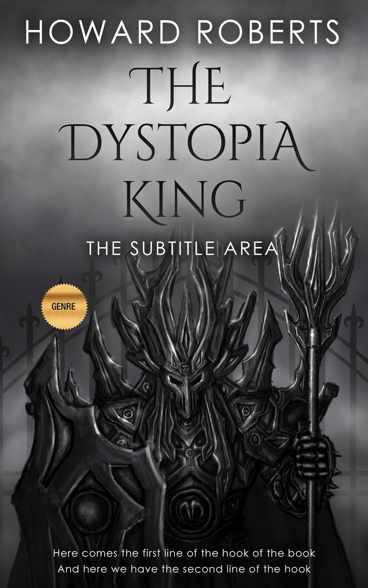 2D view of Shark #2756 - Premade Fantasy Book Cover