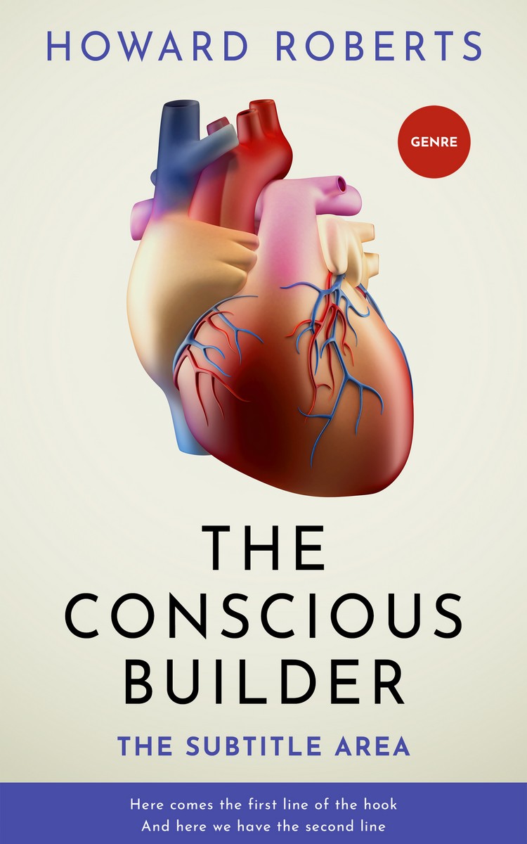 2D view of Satin Linen #2792 - Premade Health & Mind & Body Book Cover