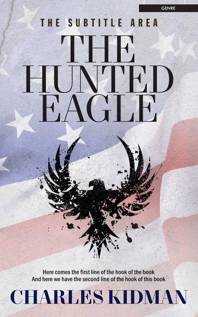 2D view of Gray Suit #2801 - Premade Action & Adventure Book Cover