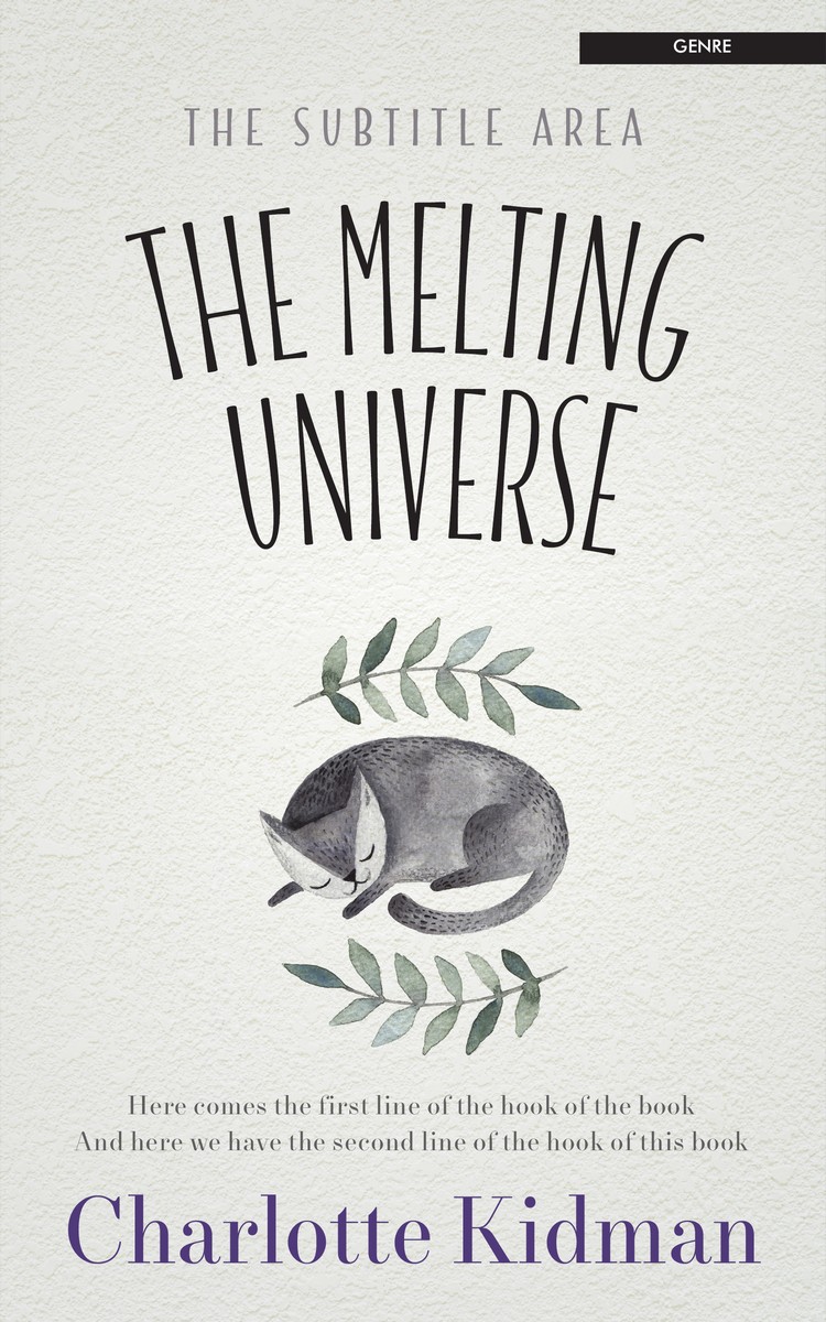 2D view of Cararra #2807 - Premade Nature Book Cover | BookCoverZone