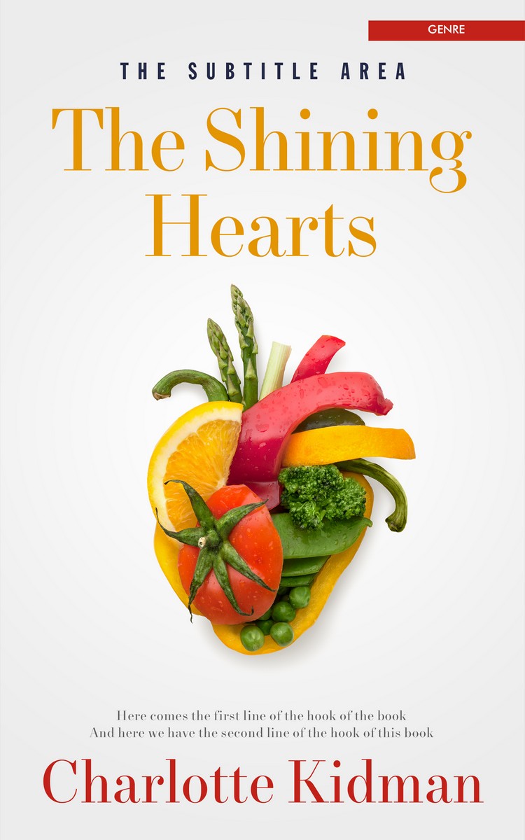 2D view of Seashell #2809 - Premade Health & Dieting & Fitness Book Cover