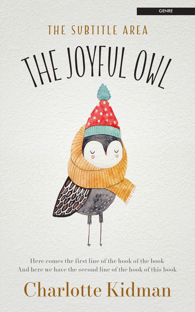 2D view of Cararra #2810 - Premade Teen & Young Adult Book Cover