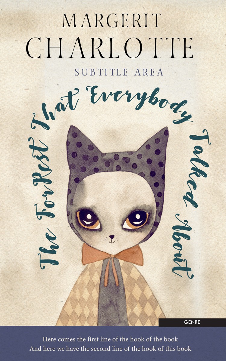 2D view of Aths Special #2820 - Premade Children's Book Cover