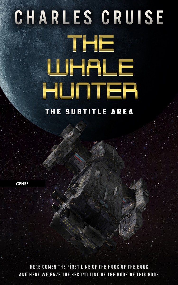 2D view of Woodsmoke #2841 - Premade Science Fiction Book Cover