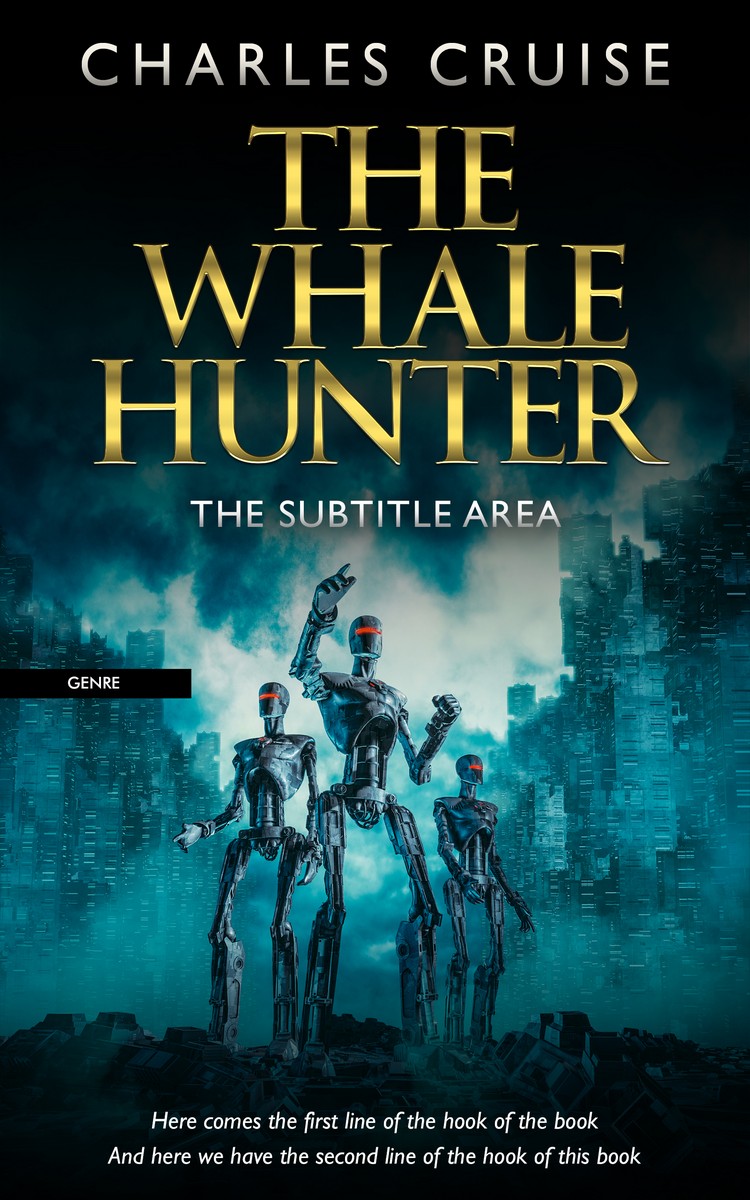 2D view of Black Pearl #2843 - Premade Science Fiction Book Cover