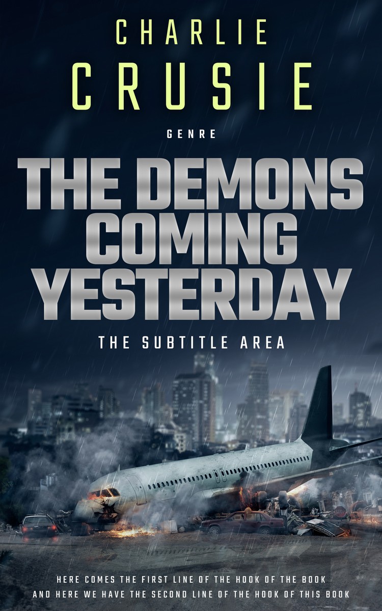 2D view of Mirage #2851 - Premade Apocalyptica Book Cover