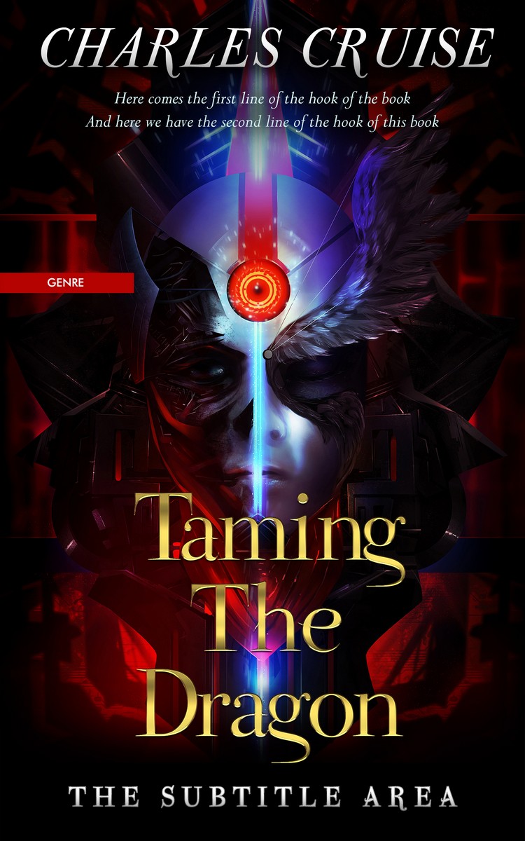 2D view of Asphalt #2866 - Premade Fantasy Book Cover | BookCoverZone