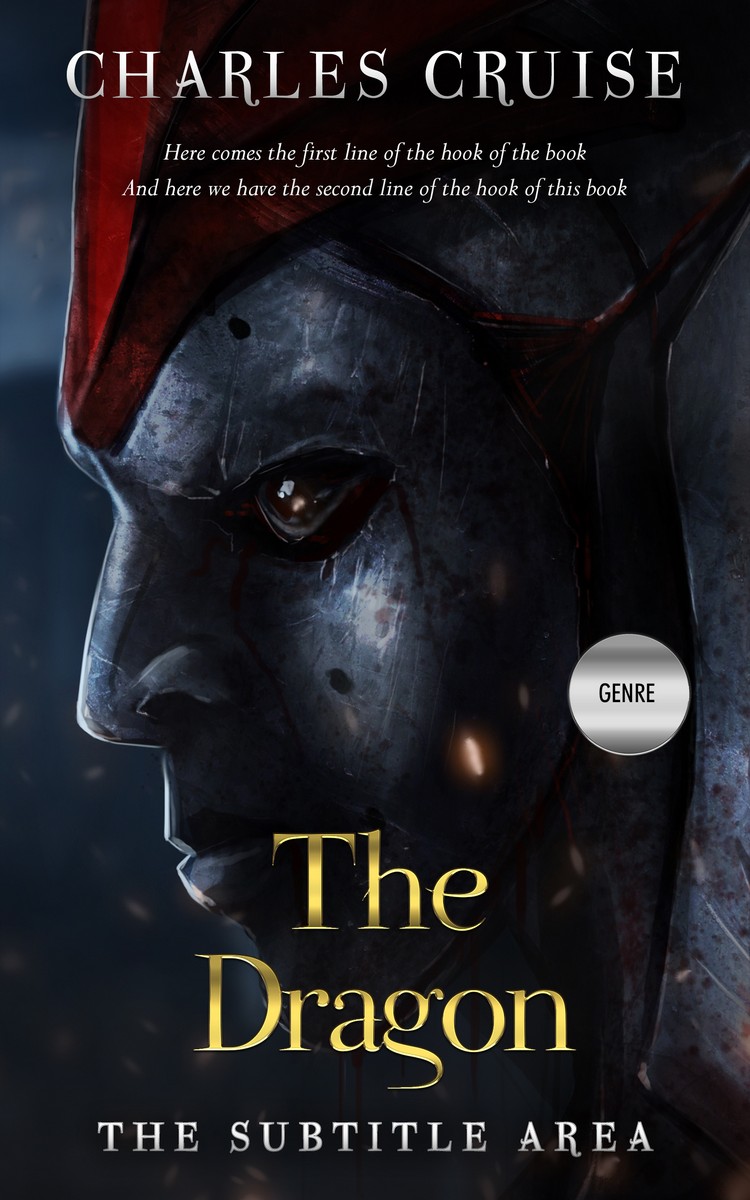 2D view of Premade Fantasy Book Cover - Woodsmoke