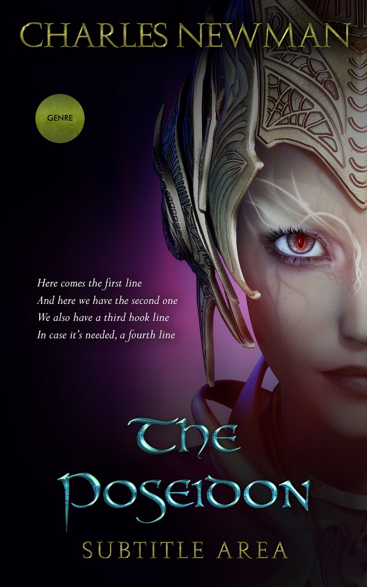 2D view of Gondola #2881 - Premade Science Fiction Book Cover