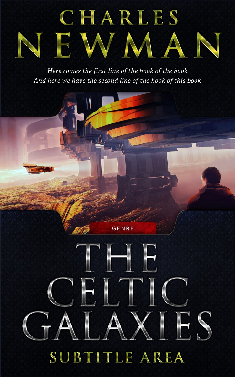 2D view of Brandy Rose #2893 - Premade Science Fiction Book Cover