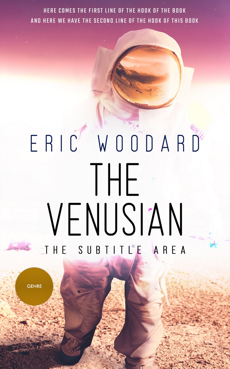 2D view of Mandys Pink #2907 - Premade Science Fiction Book Cover