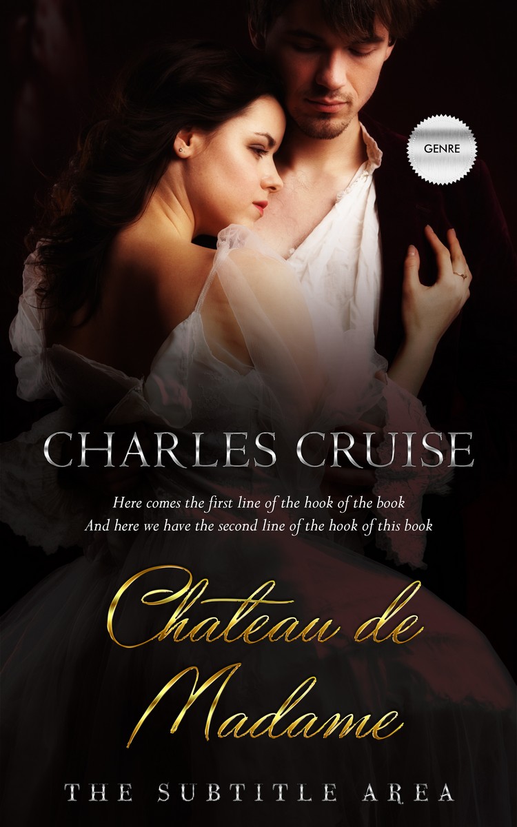 2D view of Gondola #2912 - Premade Romance Book Cover