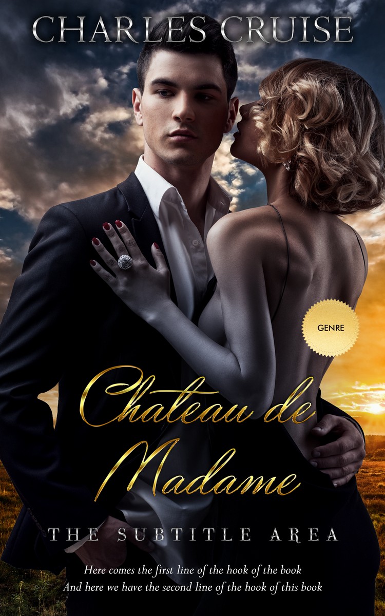 2D view of Baltic Sea #2918 - Premade Romance Book Cover