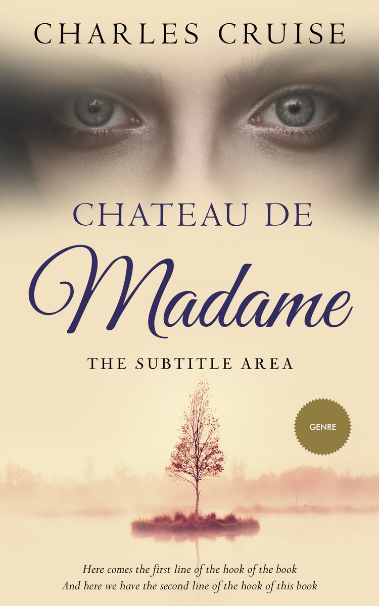 2D view of Premade Mystery & Thriller & Suspense Book Cover - Raffia