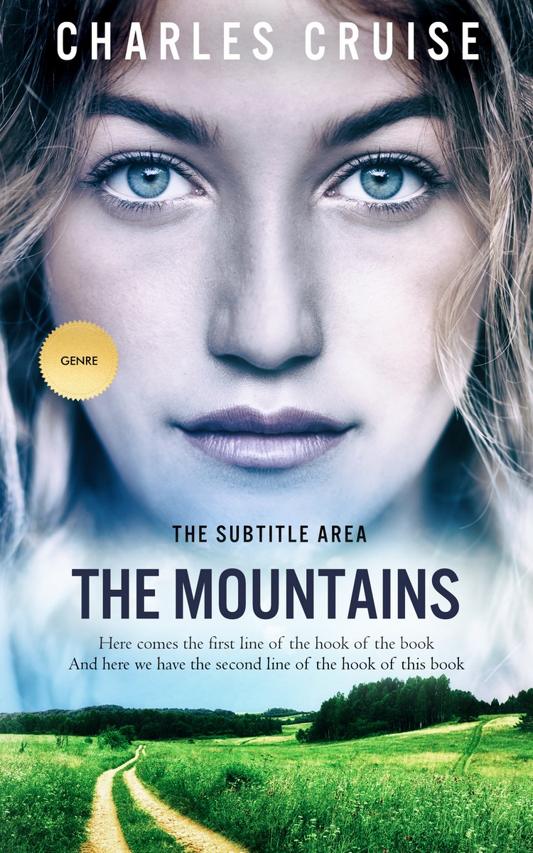 2D view of Ghost #2927 - Premade Mystery & Thriller & Suspense Book Cover