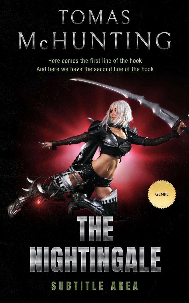 2D view of Quicksand #2943 - Premade Fantasy Book Cover