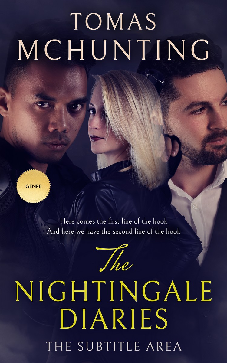 2D view of Premade Romance Book Cover - Mirage