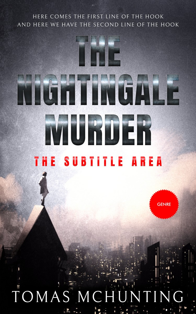 2D view of Shark #2970 - Premade Science Fiction Book Cover