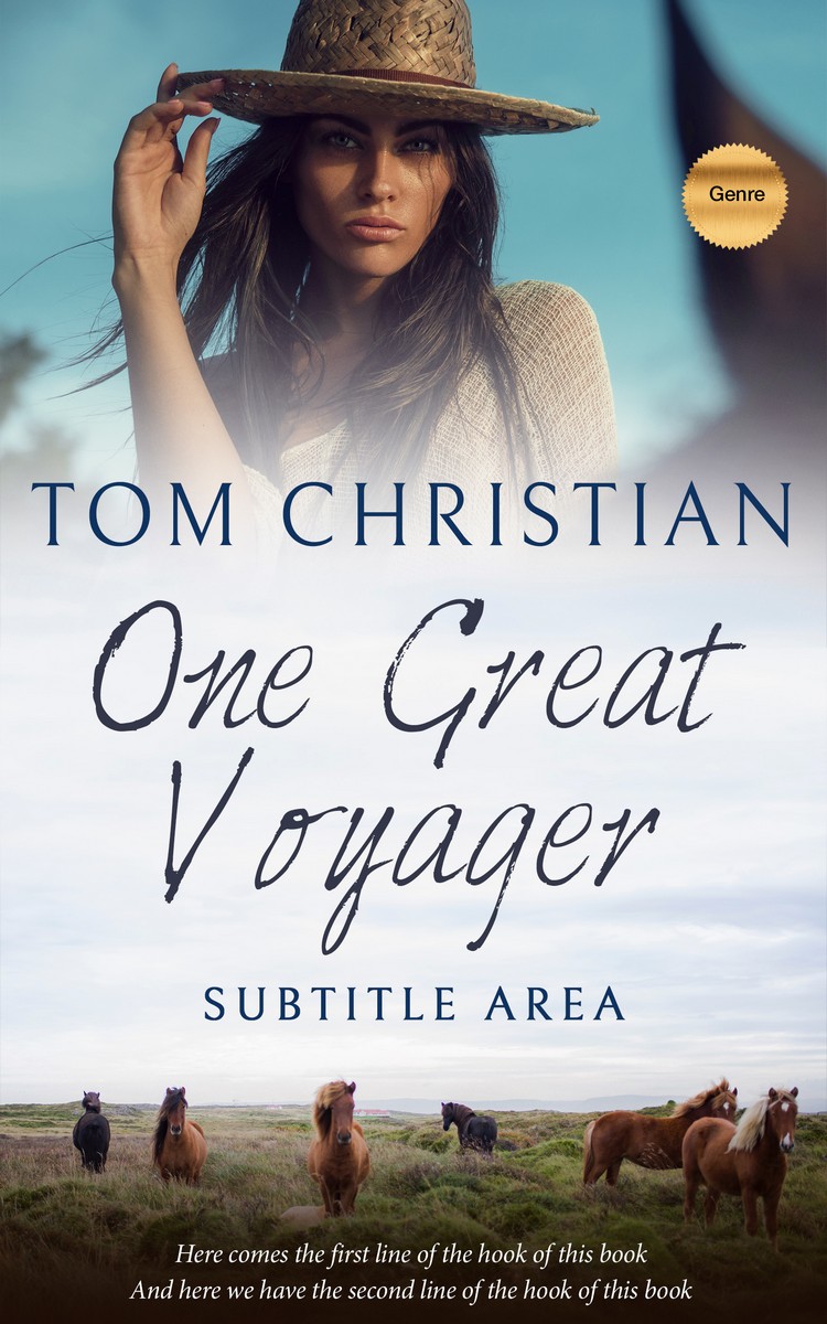 2D view of Thunder #3009 - Premade Romance Book Cover | BookCoverZone