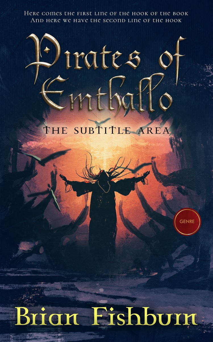 2D view of Big Stone #3026 - Premade Fantasy Book Cover