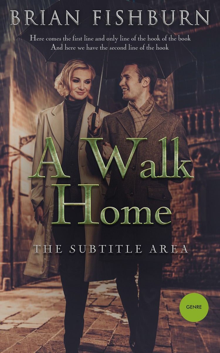 2D view of Thunder #3046 - Premade Romance Book Cover