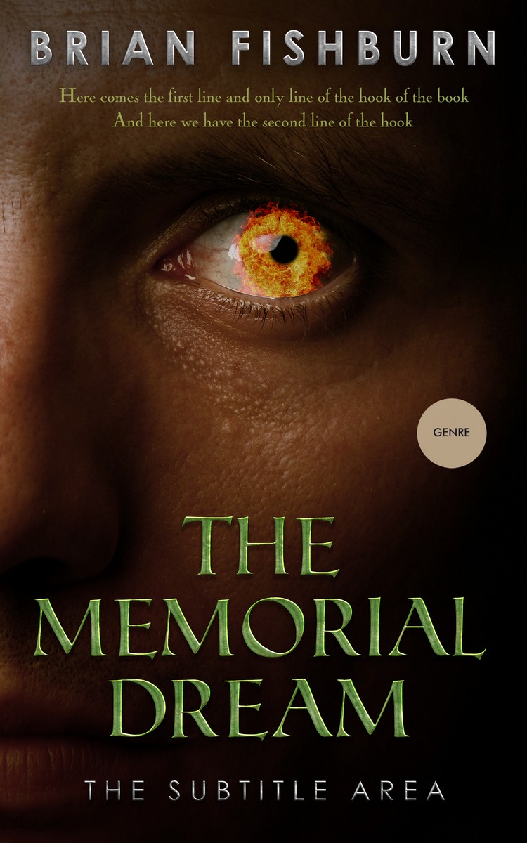 2D view of Crowshead #3050 - Premade Mystery & Thriller & Suspense Book Cover