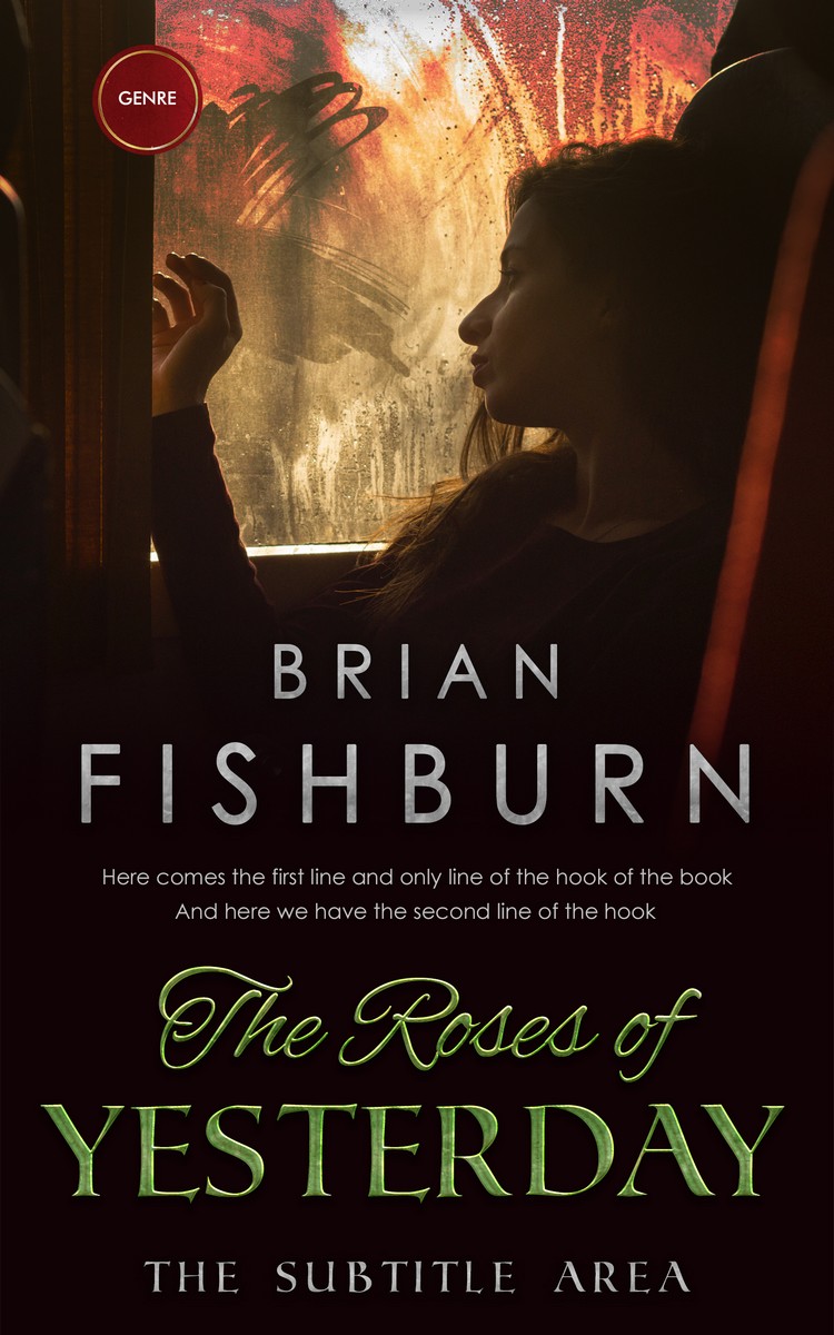 2D view of Antique Brass #3052 - Premade Mystery & Thriller & Suspense Book Cover