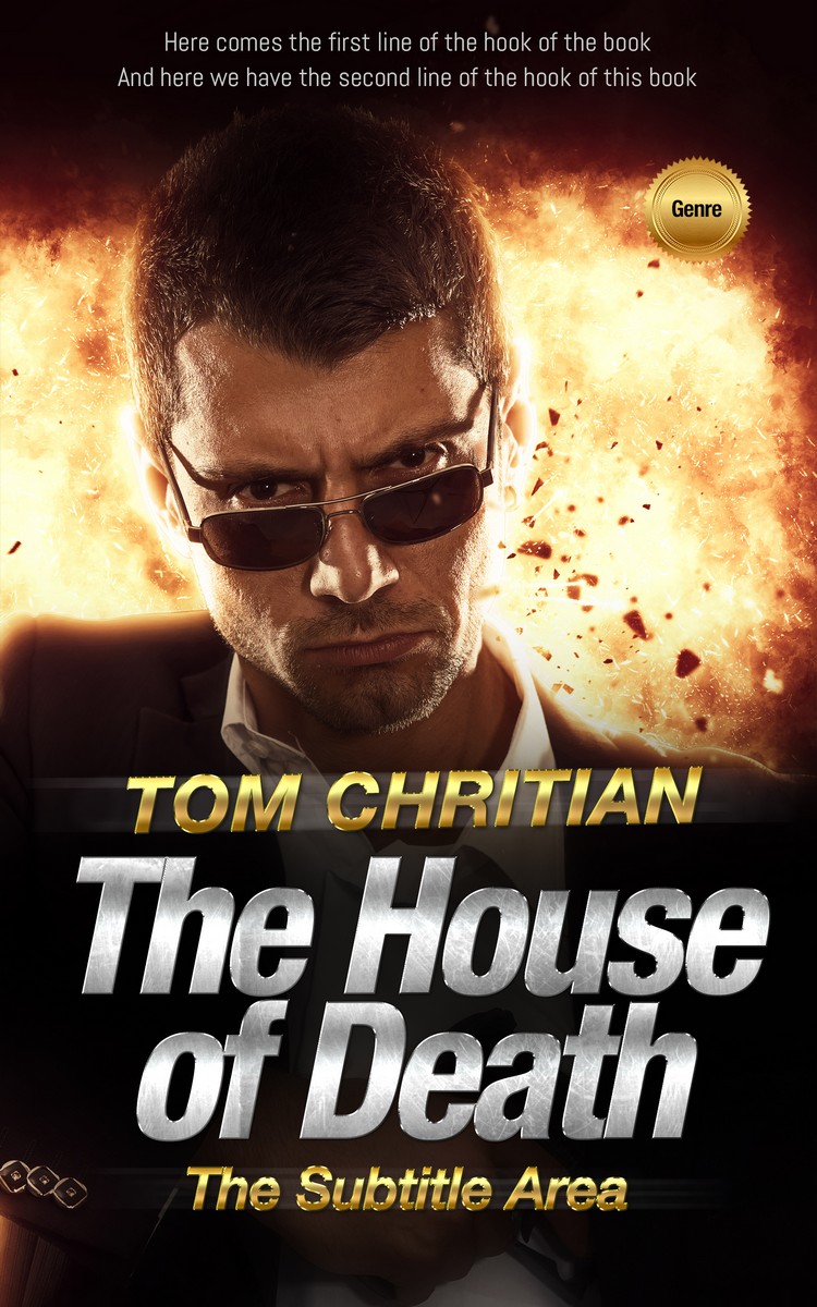 2D view of Eclipse #3062 - Premade Mystery & Thriller & Suspense Book Cover