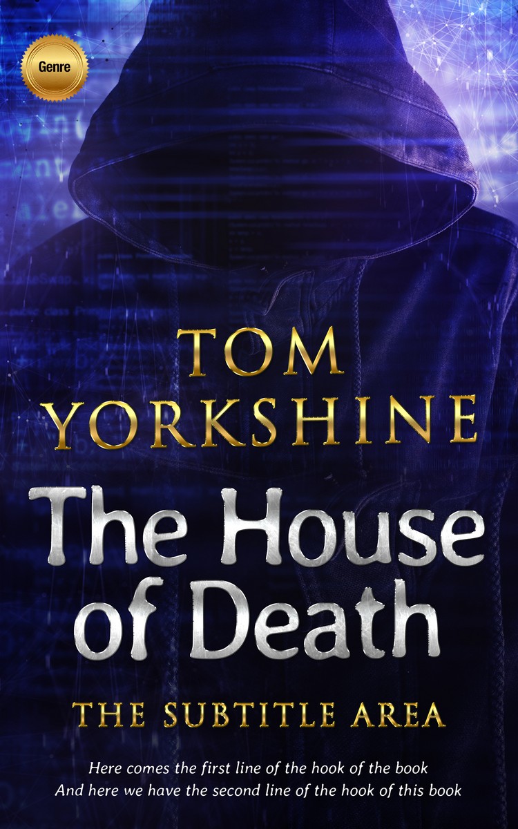 2D view of Ebony #3065 - Premade Mystery & Thriller & Suspense Book Cover