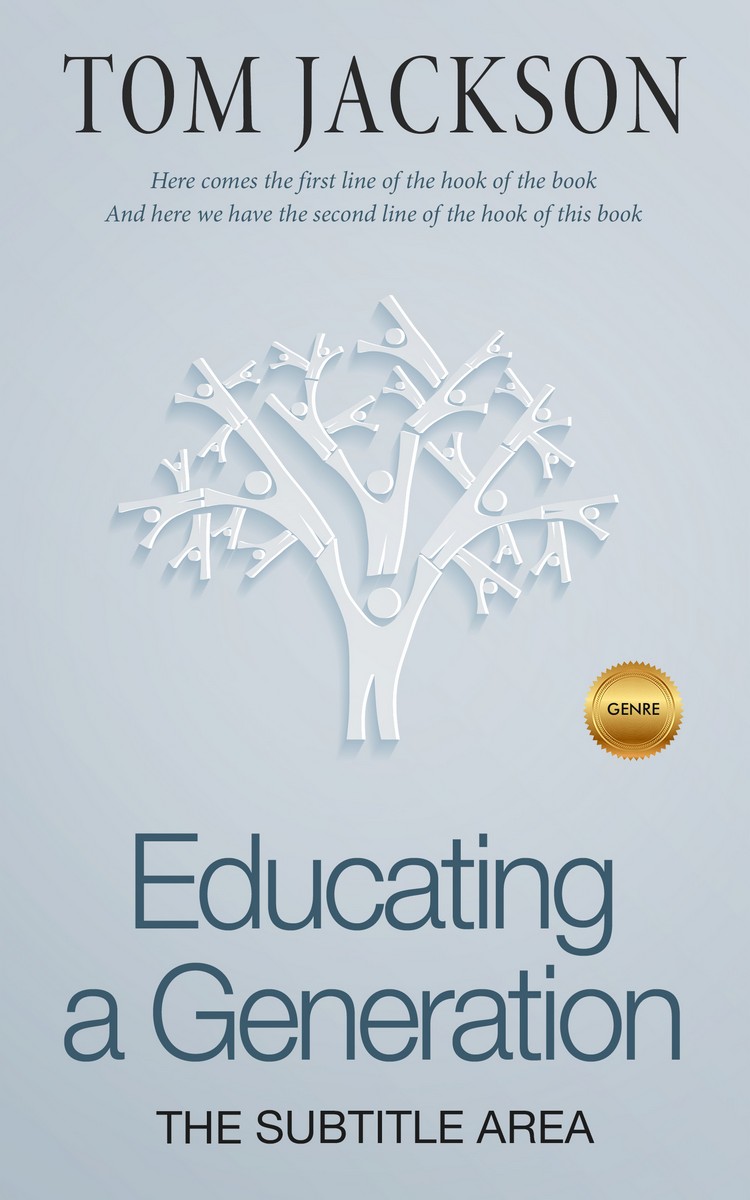 2D view of Loblolly #3096 - Premade Family & Parenting Book Cover