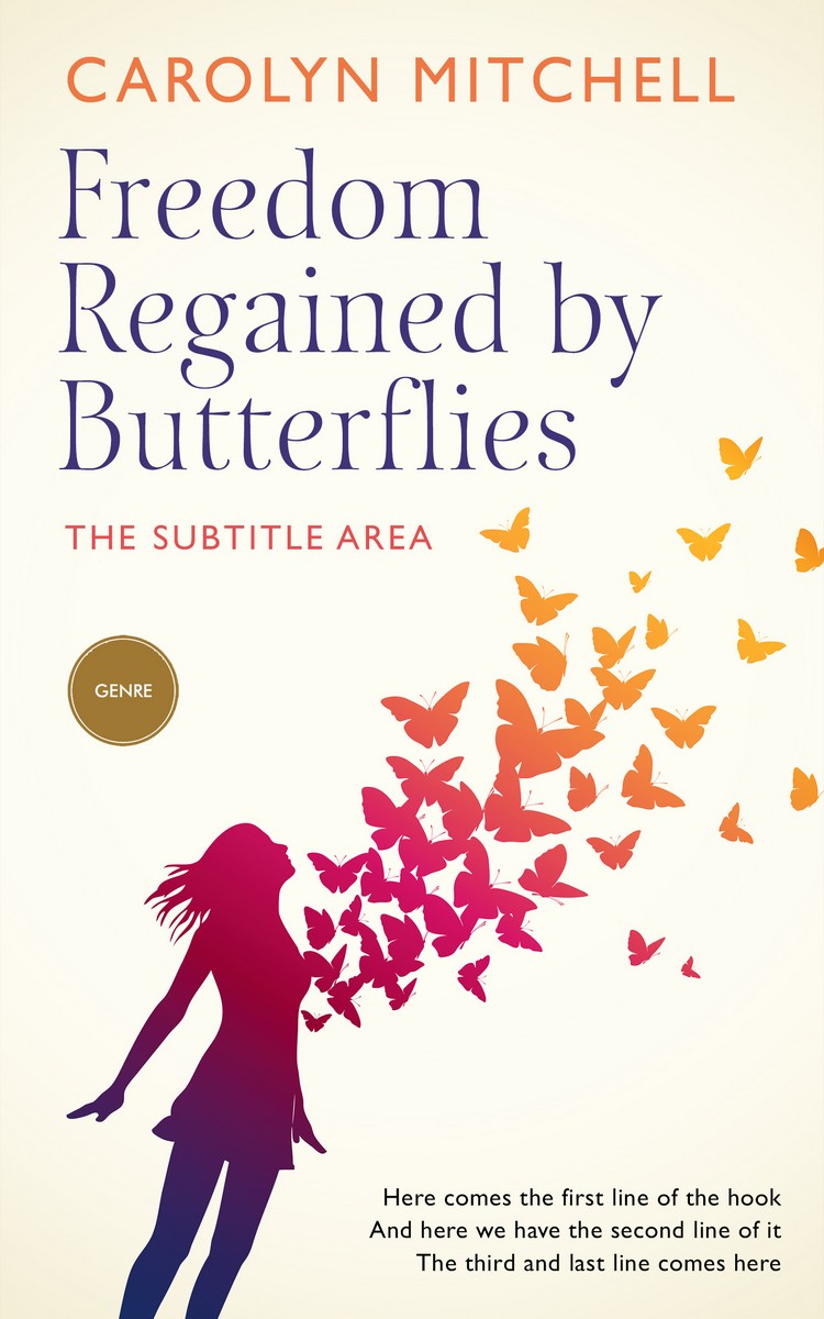 2D view of Bianca #3129 - Premade Self-Improvement & Self-Help Book Cover