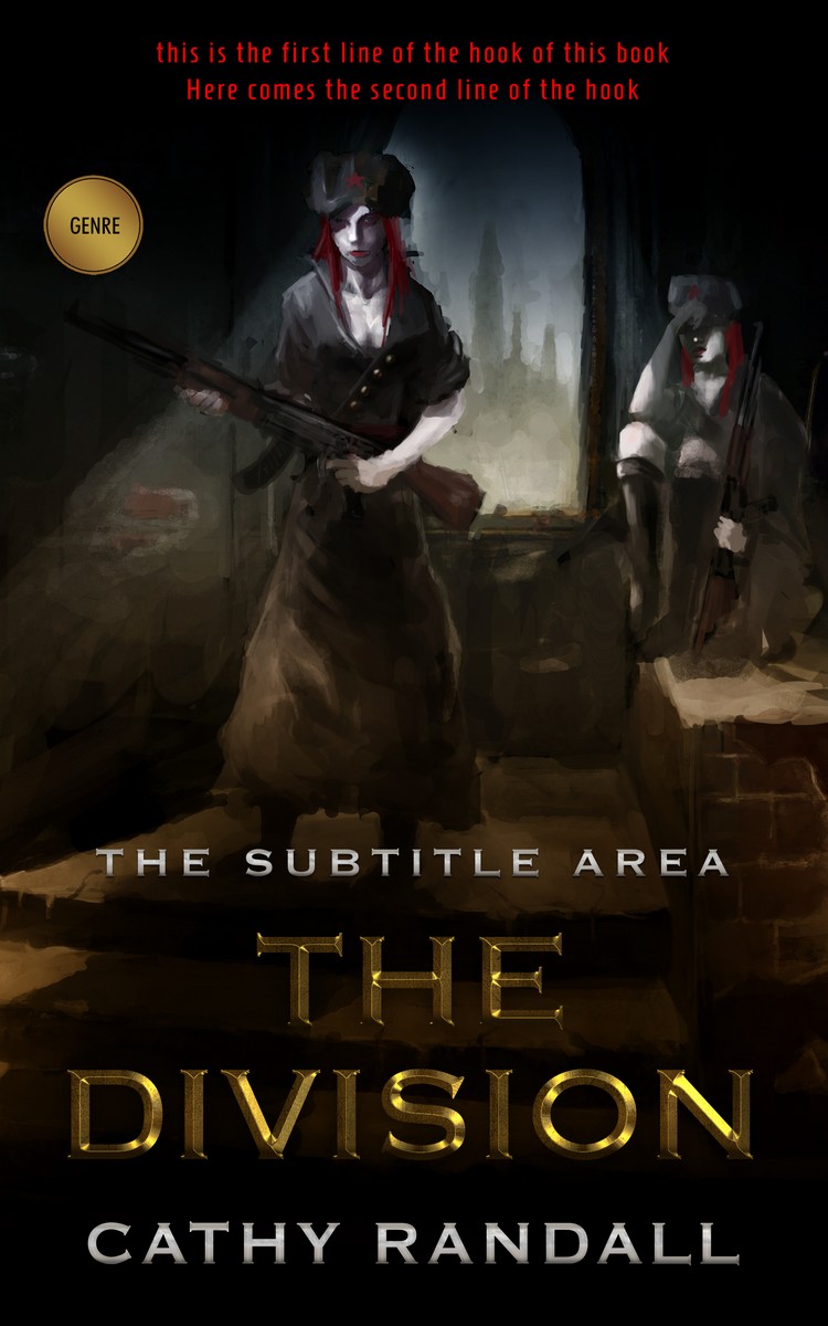 2D view of Oil #3164 - Premade Science Fiction Book Cover