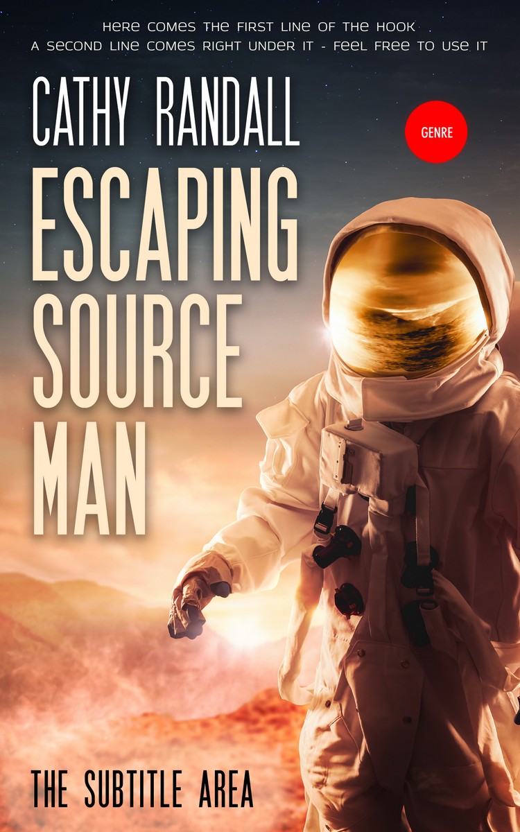 2D view of Thunder #3169 - Premade Science Fiction Book Cover