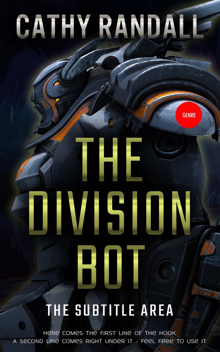 2D view of Bunker #3172 - Premade Science Fiction Book Cover