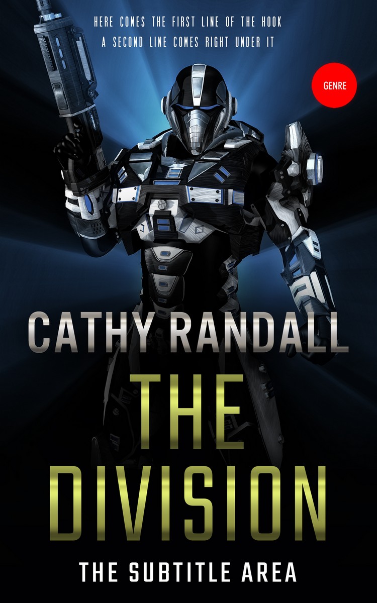 2D view of Bunker #3173 - Premade Science Fiction Book Cover