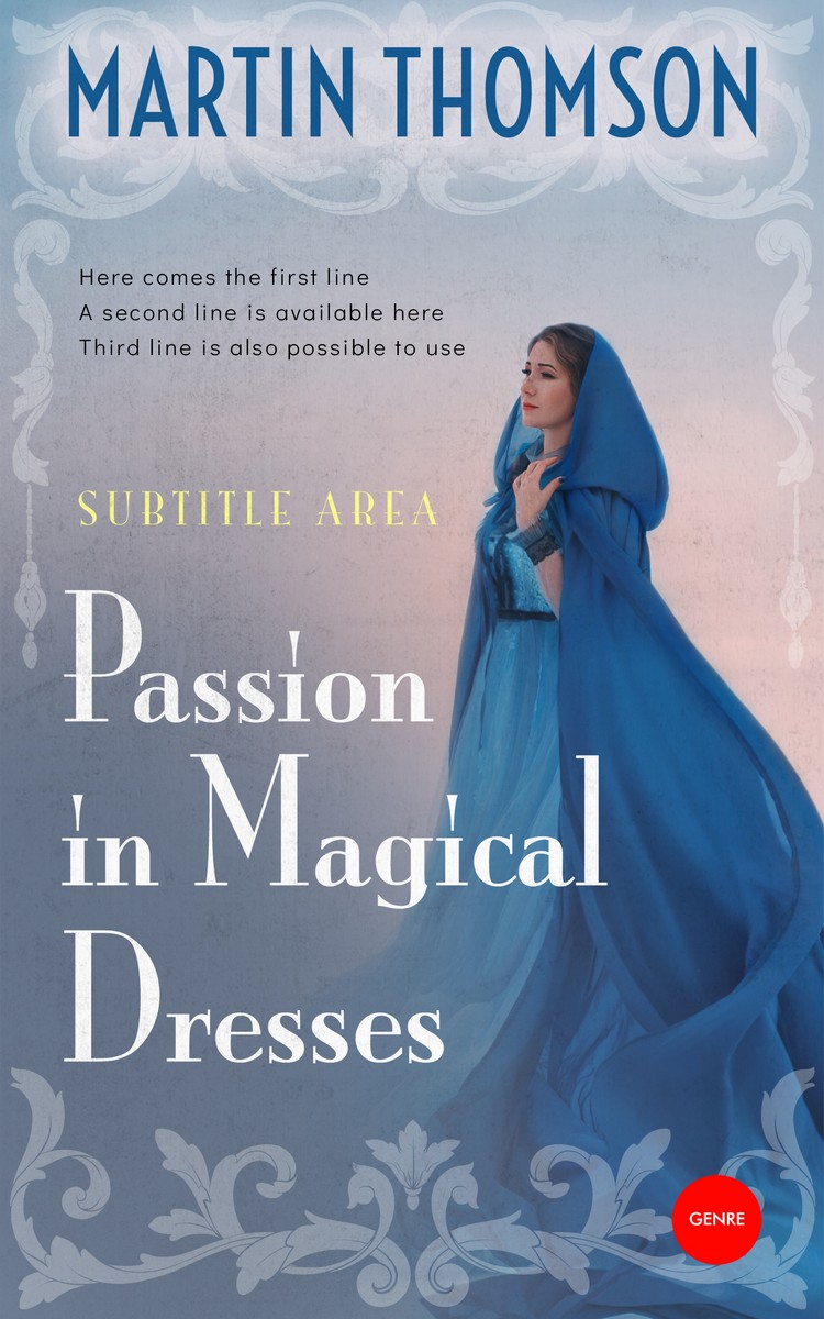 2D view of Bombay #3204 - Premade Romance Book Cover