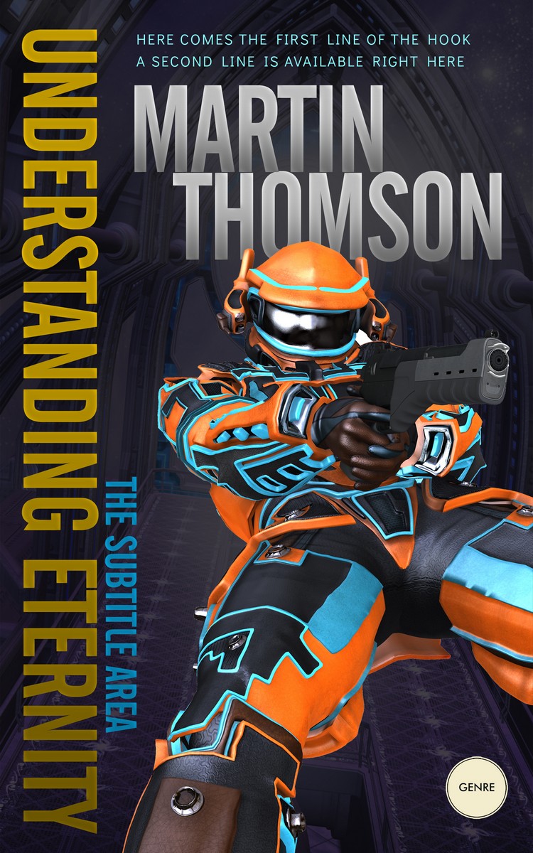 2D view of Charade #3205 - Premade Apocalyptica Book Cover