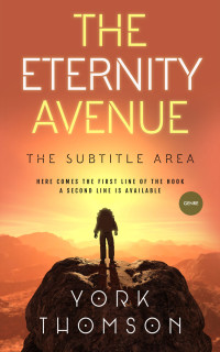 2D view of Raw Sienna #3207 - Premade Science Fiction Book Cover