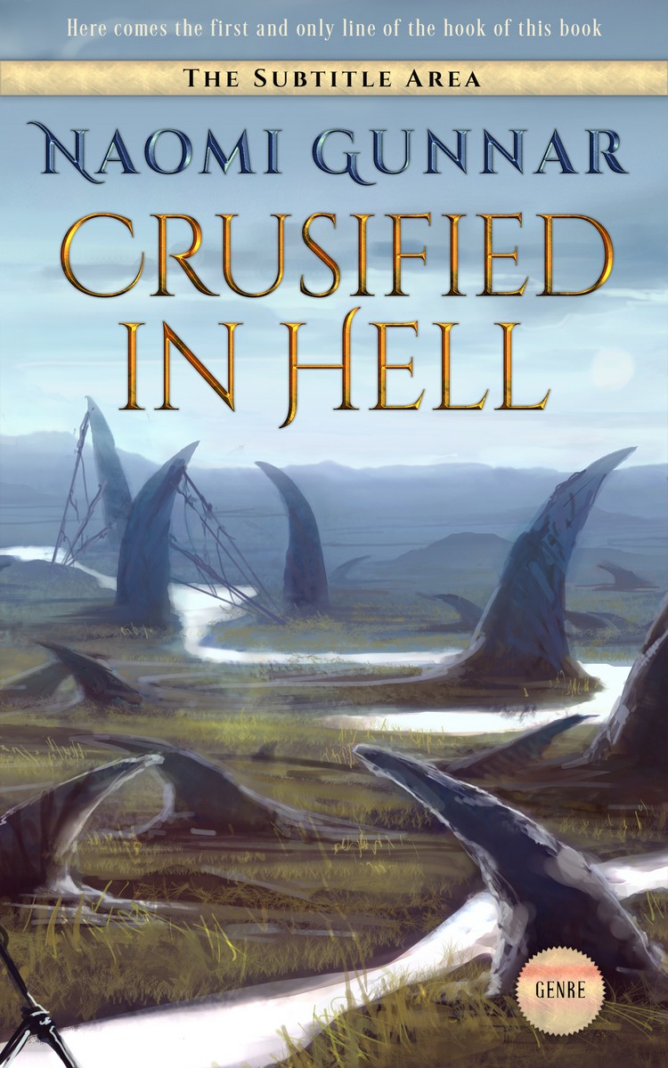 2D view of Bali Hai #3208 - Premade Science Fiction Book Cover