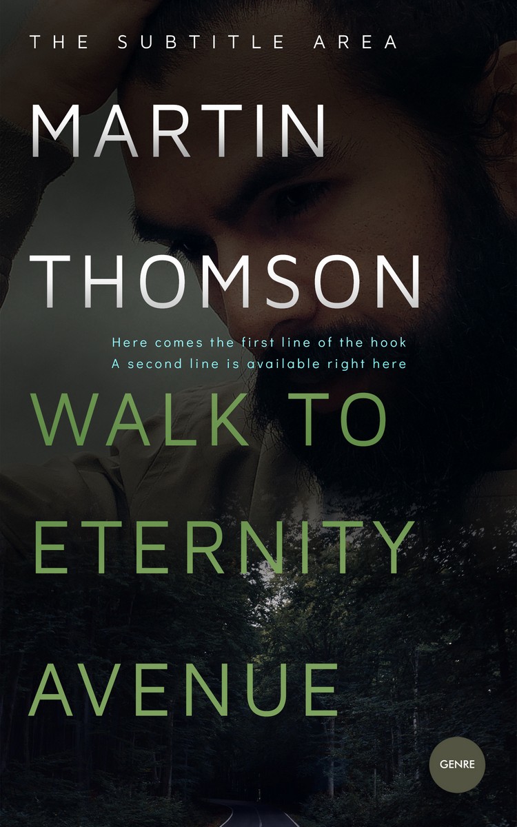 2D view of Cod Gray #3212 - Premade Mystery & Thriller & Suspense Book Cover