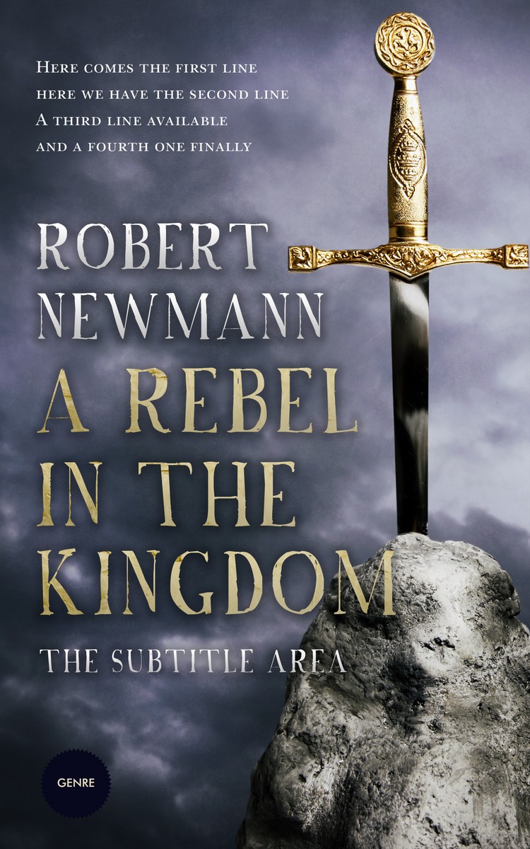 2D view of Premade Fantasy Book Cover - Trout